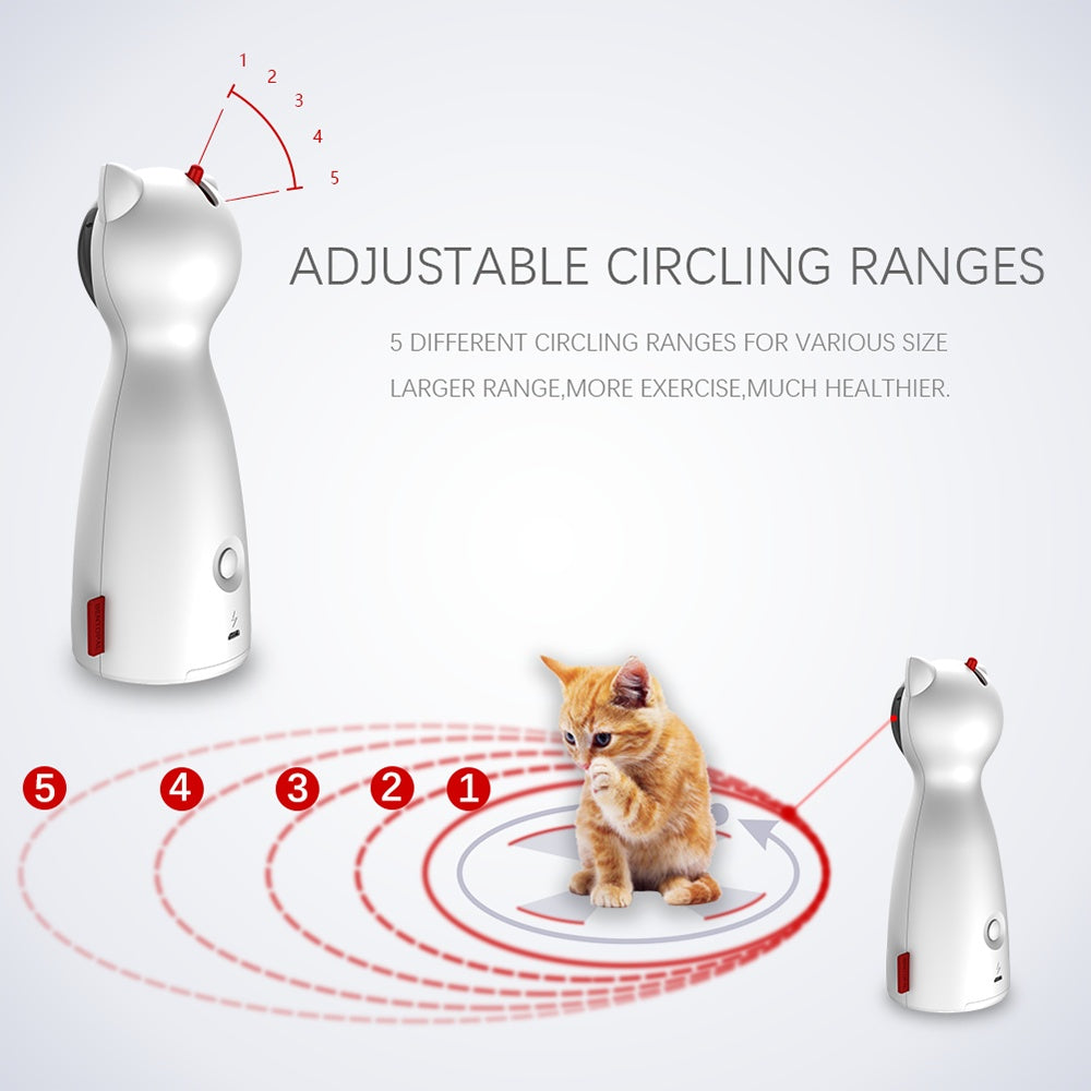 Creative LED Laser Toy β Automatic Smart Cat Exercise & Training Toy