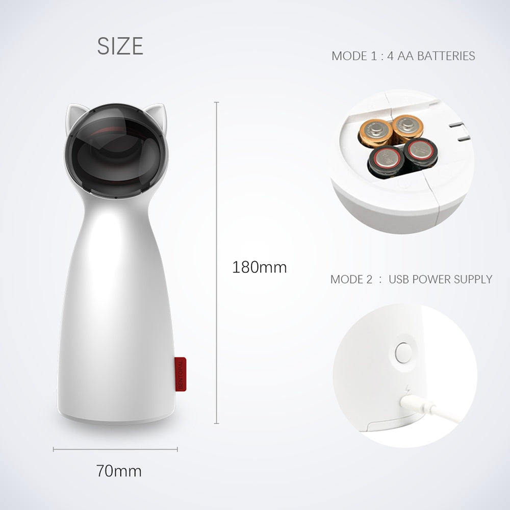 Creative LED Laser Toy β Automatic Smart Cat Exercise & Training Toy