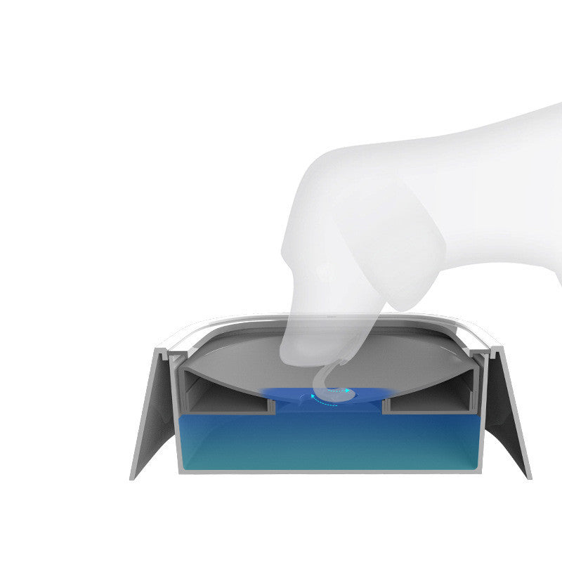Anti-Overflow Pet Water Bowl β Slow Water Feeder & Dispenser