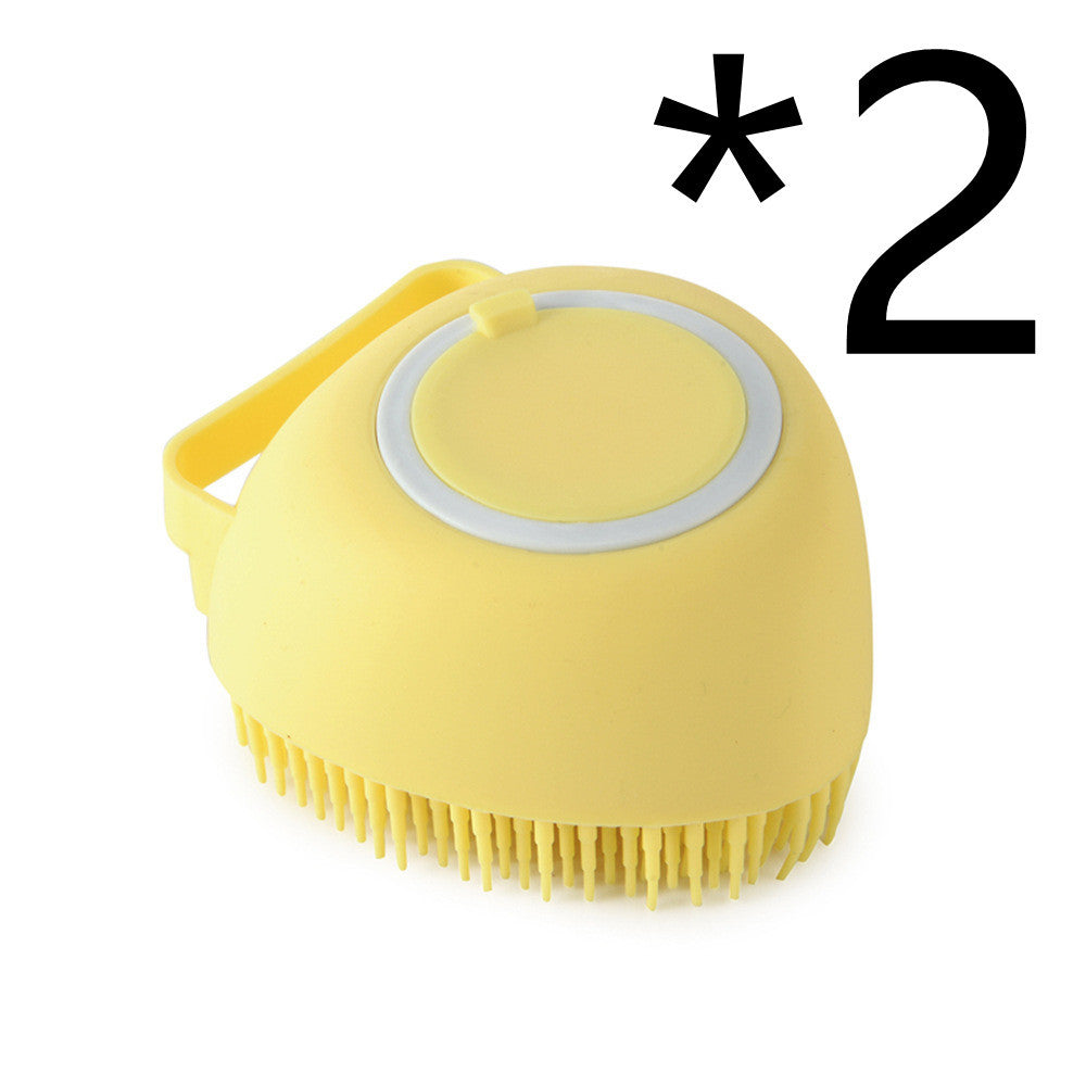 Silicone Dog Bath & Massage Gloves β 2-in-1 Grooming & Shampoo Brush