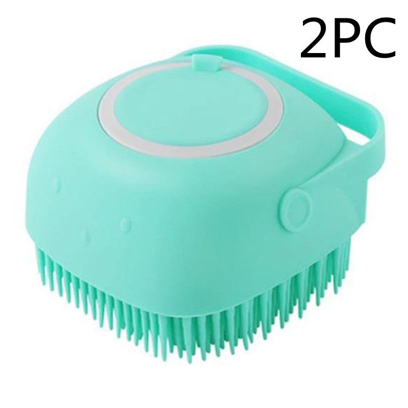 Silicone Dog Bath & Massage Gloves β 2-in-1 Grooming & Shampoo Brush