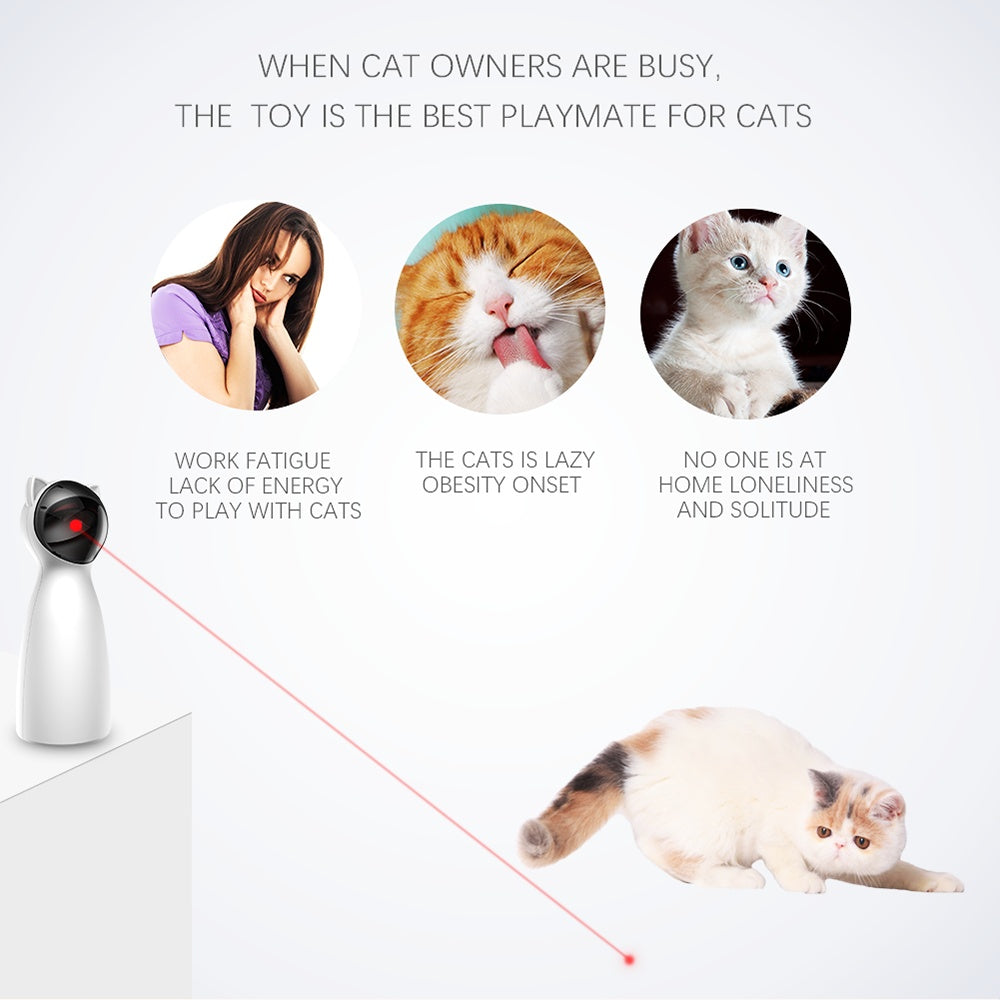 Creative LED Laser Toy β Automatic Smart Cat Exercise & Training Toy