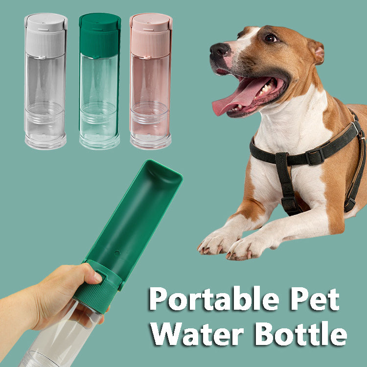 Portable Pet Water Bottle – Travel Dispenser for Dogs & Cats